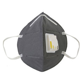 Anti Virus FFP2 Respirator Mask One Way Valves No Contra - Flow For Construction