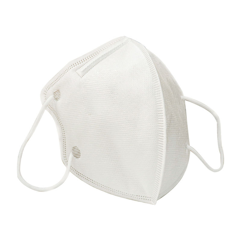 White Color N95 Face Mask , Disposable Mouth Mask Prevent Disease Transmission